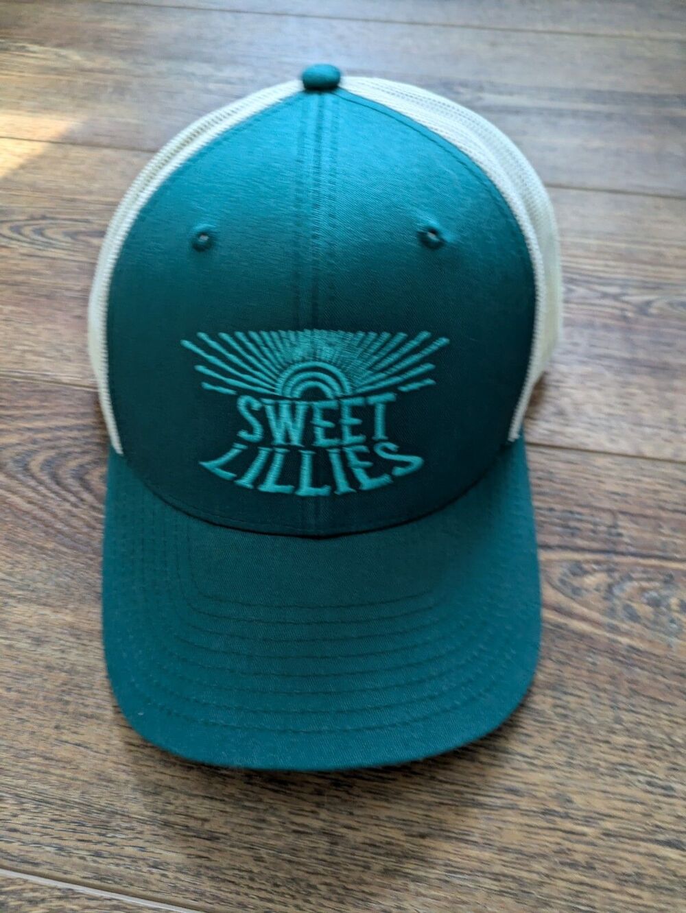 The Sweet Lillies Snapback Trucker Hat One Size Adjustable Mesh Back Music